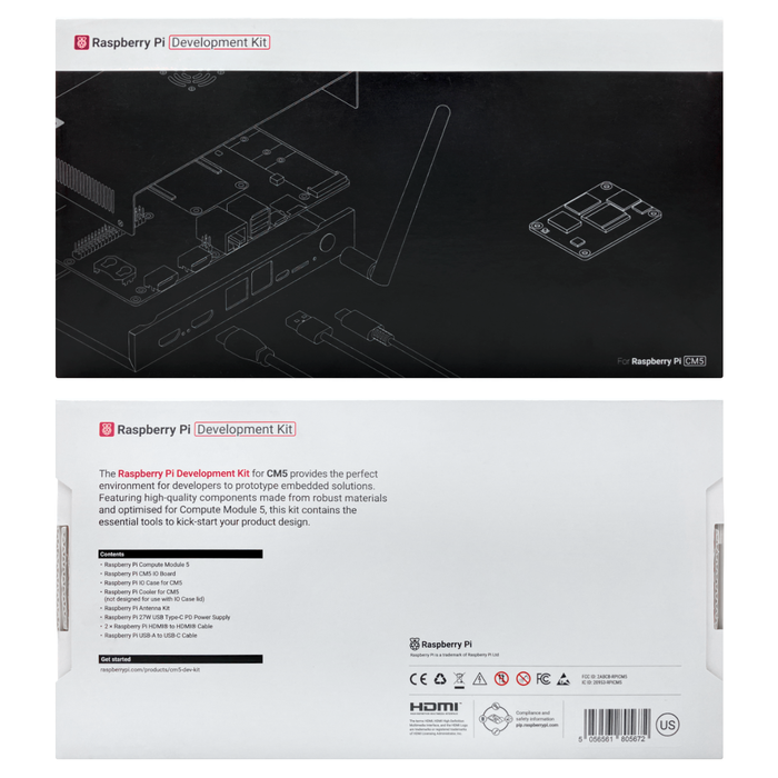 Raspberry Pi Compute Module 5 - Development Kit