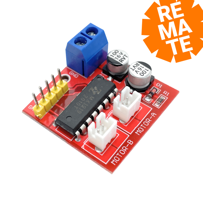 Mini Driver para Motores CD - MX1919 2-10 V 2.5 A - 5 Piezas