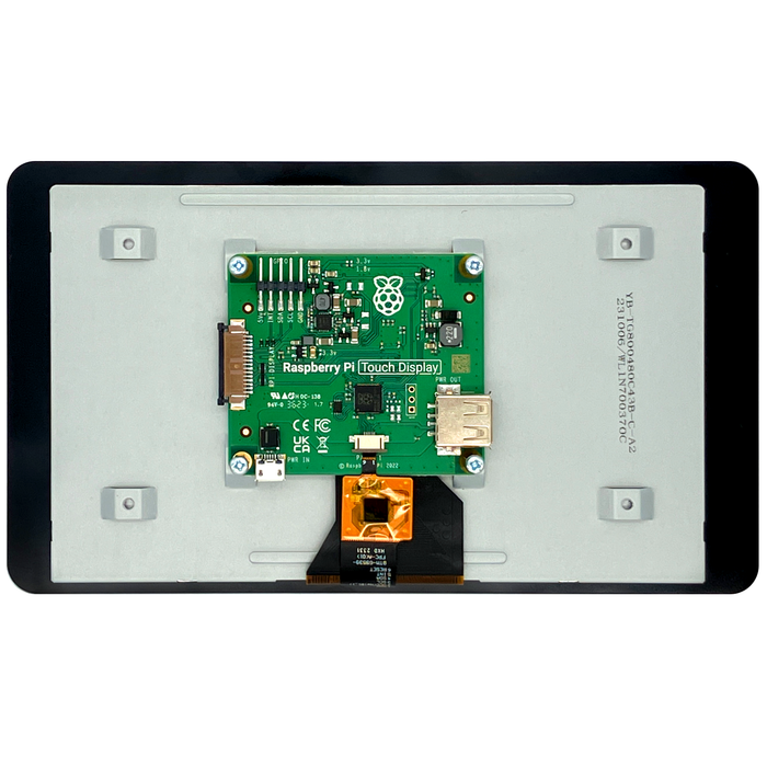 Pantalla Touch de 7" para Raspberry Pi - Oficial - 330ohms