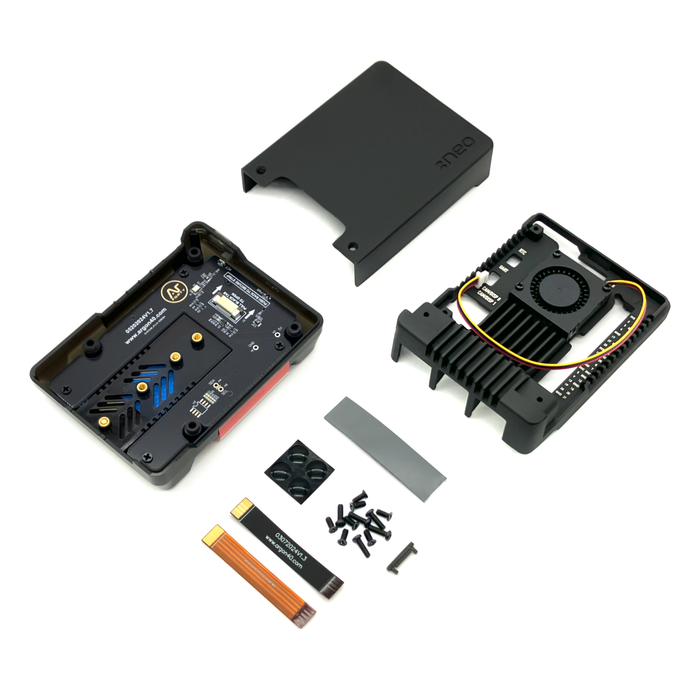 Argon NEO 5 NVMe Carcasa de metal con adaptador SSD para Raspberry Pi 5