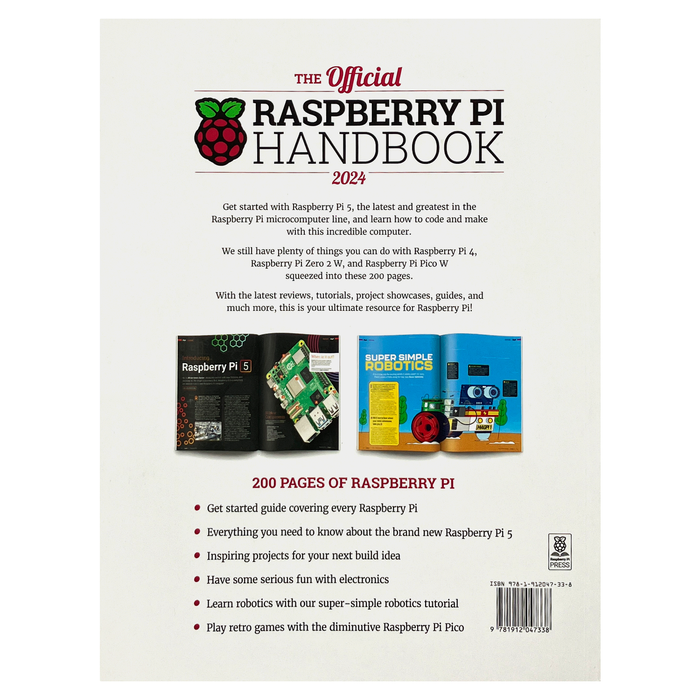 Handbook Oficial de Raspberry Pi 2024 (En inglés)