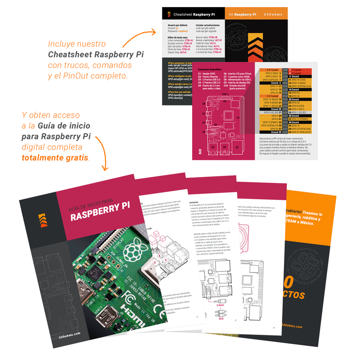 Kit Raspberry Pi 4 4GB - Básico