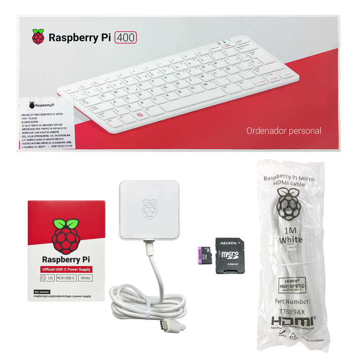 Raspberry Pi 400 - Survival Kit (En español)