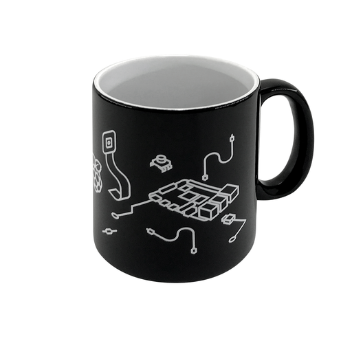 Raspberry Pi Taza Negra